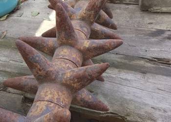 Wał kolczatka do pług