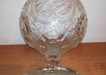 Stare Szkło Ząbkowice - patera "Rocaille" - Vintage PRL