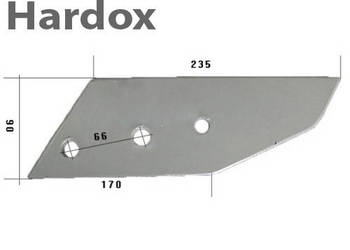 Dłuto 100ha! HARDOX 3363980/P WS2SR części do pługa LEMKEN