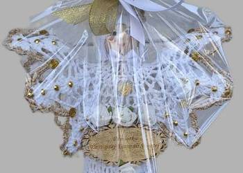 Pamiątka Pierwszej Komunii Świętej-Anioł ręcznie wykonany