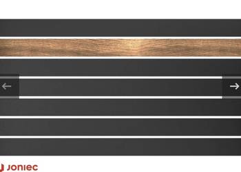 Przęsło ogrodzeniowe aluminiowe   HORIZONTAL 150D