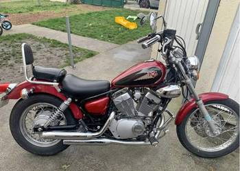 Virago 125 rok 1998 oparcie gmole kask