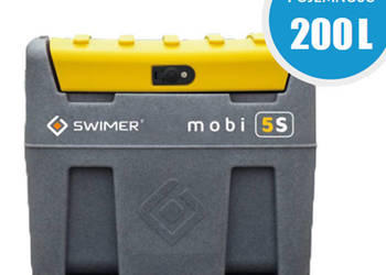 Zbiornik mobilny na olej napędowy 200L Mobi 5S Swimer