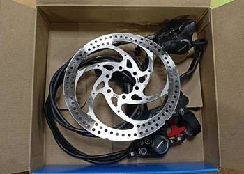 Hamulce Shimano tarcz hydr p+t rower uszkodzone