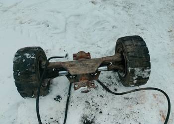 wózek Boss hydromotor zwolnica belka tylna silnik