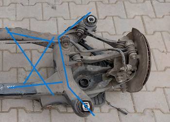 BMW G21 G20 Kombi 330e zawieszenie prawe tył tylne prawa strona 