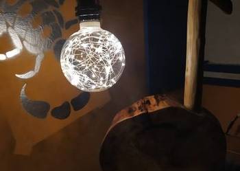 Ręcznie robiona ozdobna lampa