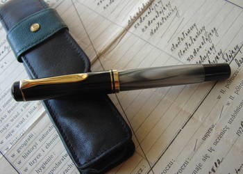 Pelikan 250 - stare pióro wieczne z eleganckim etuii