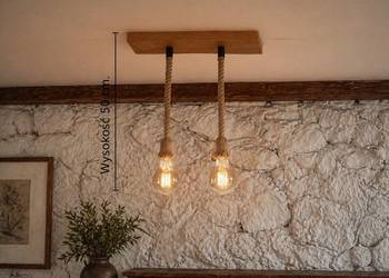 Lampa sufitowa rustykalna OLD WOOD RETRO LS-M2 artistwood.pl