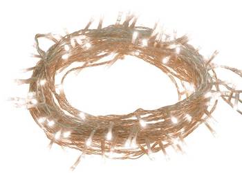 vidaXL Sznur lampek LED, 150 diod w kolorze ciepłej bieli, 15 m(SKU:343228)