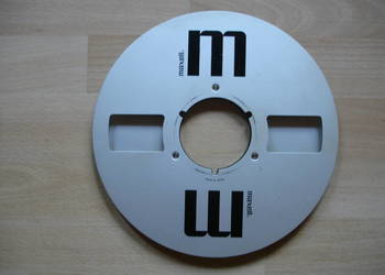 Szpula magnetofonowa ALU MAXELL 26,5cm Szpula magnetofonowa ALU MAXELL 26,5cm