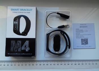 Smart Bracelet M4, nie ładuje się, Opaska z kolorowym LCD, z wyglądu podobn
