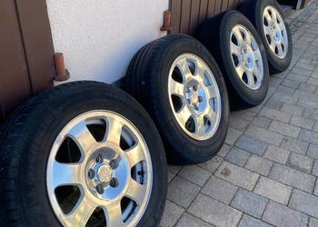 Kute felgi z oponami Audi, VW r15, 5x100, et38
