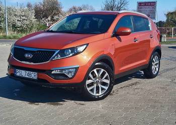 Kia Sportage 1.7 CRDI Skóra Grzana tylna kanapa Kamera Klimatronic Navi