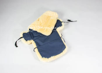 Wkładka do fotelika z zapięciem / Granatowa 60x80