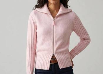 Markowy ciepły sweter z wełną – United Colors of Benetton, rozmiar S (36) r