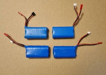 Pakiet pakiety Li-lon 7.4V przeznaczony do modeli rc trx4m jjrc c8809