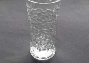 Wazonik / szklanka barmańska, szkło mrożone. Bohemia lub Niemcy.