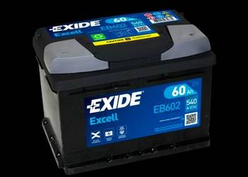 Akumulator Exide Excell 60Ah 540A EN PRAWY PLUS
