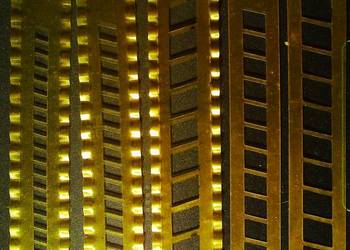 Plastikowe szablony do pochyłego pisma technicznego – komplet 5 sztuk