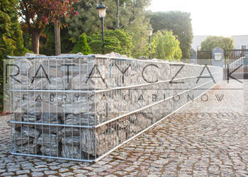 Słupek gabionowy 200 cm – gotowy do montażu, 5 lat gwarancji