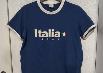 Bershka t-shirt z nadrukiem nowy r.L/40