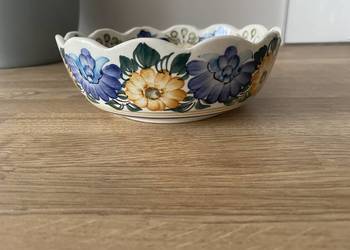 Koło fajansowa miska