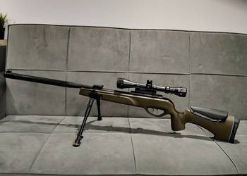 Wiatrówka GAMO HPA ITG Gasram 4,5mm luneta gamo 3-9x40 bipod Tuning