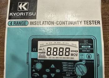 KYORITSU KEW3021 Miernik rezystancji izolacji 125V-1000V