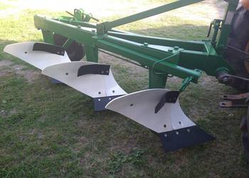 Pług 3 skibowy. Nowe elementy robocze.