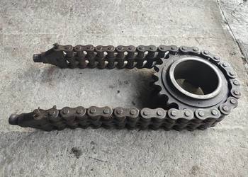 Łańcuch zębatka obrotu Cyklop ,koło zębate , wieniec uchwyt ładowacz Łańcuch zębatka obrotu Cyklop ,koło zębate , wieniec uchwyt ładowacz