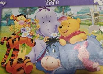 puzzle Kubuś Puchatek duże