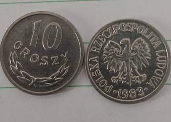 10 groszy 1983 rok. I inne z PRL.