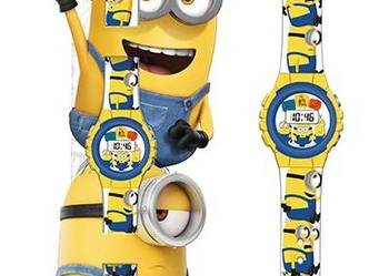 Minionki Zegarek Elektroniczny Cyfrowy dla Dzieci