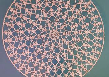 Mandala - łapacz snów fi 55 cm