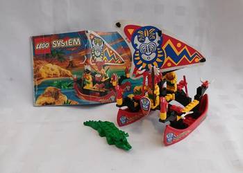 6256 LEGO Zestaw Kompletny Instrukcja Podwójne Canoe