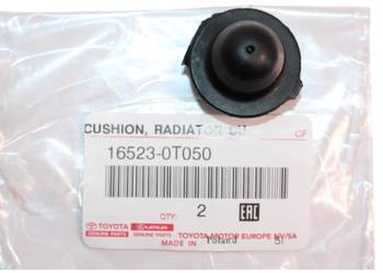 TOYOTA Chr Corolla Yaris Uchwyt poduszka mocowania chlodnicy 16523-0T050 OE