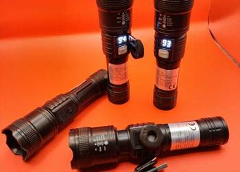 super mocna ledowa latarka regulacja świecenia na USB