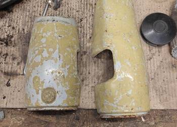 Warszawa Syrena osłona kolumny kierowniczej.