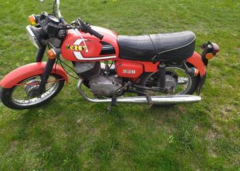 CZ 350 Jawa z dokumetami w oryginalnym malowaniu