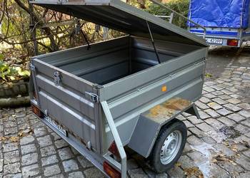 Przyczepa Lekka 750 Kontener Jak Niewiadów Zarejestrowana