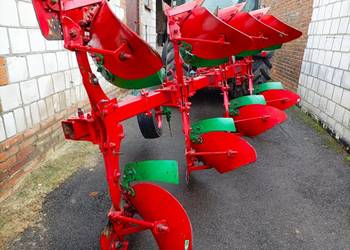 Pług obrotowy 4 skibowy UNIA IBIS L 3+1 Stan IDEALNY 2012r. agro masz