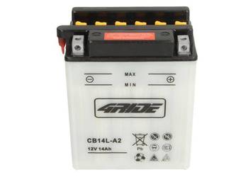 Akumulator motocyklowy 4 RIDE CB14L-A2 12V 14Ah 190A (Kwasowy, Prawy+)