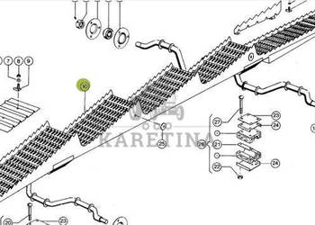 Claas Dominator 96 Wytrząsacz Klawisz Wytrząsacza 0006781231 0006782820