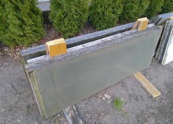 Szkło szklarniowe używane okienne szyba przeźroczyste 160x60cm 4mm 140x60cm