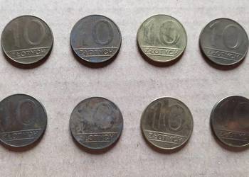 10 zł x 8 sztuk mosiądz PRL 89-90 OBIEGÓWKI PRL/III RP 10 zł x 8 sztuk mosiądz PRL 89-90 OBIEGÓWKI PRL/III RP