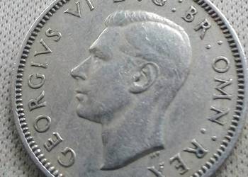 WIELKA BRYTANIA-ONE SHILLING-1950 r