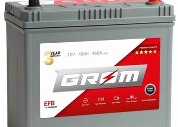 Akumulator 45Ah GROM EFB START&STOP 460A Japan DARMOWY DOWÓZ