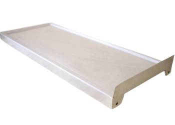 Blat roboczy 85 x 36 cm stal NIERDZEWNA