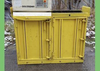 Belownica prasa dwukomorowa do foli kartonu makulatury śmieci odpadów peta